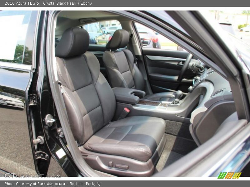 Crystal Black Pearl / Ebony 2010 Acura TL 3.5
