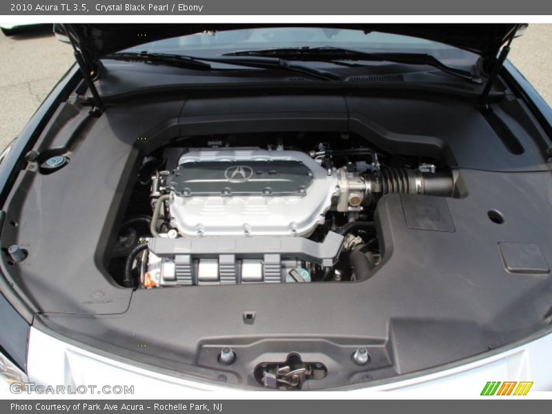 Crystal Black Pearl / Ebony 2010 Acura TL 3.5