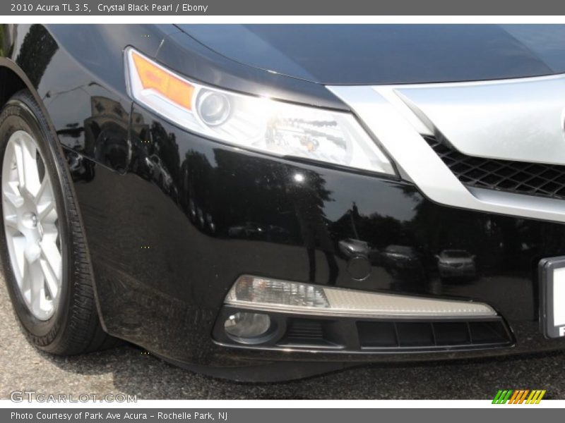 Crystal Black Pearl / Ebony 2010 Acura TL 3.5