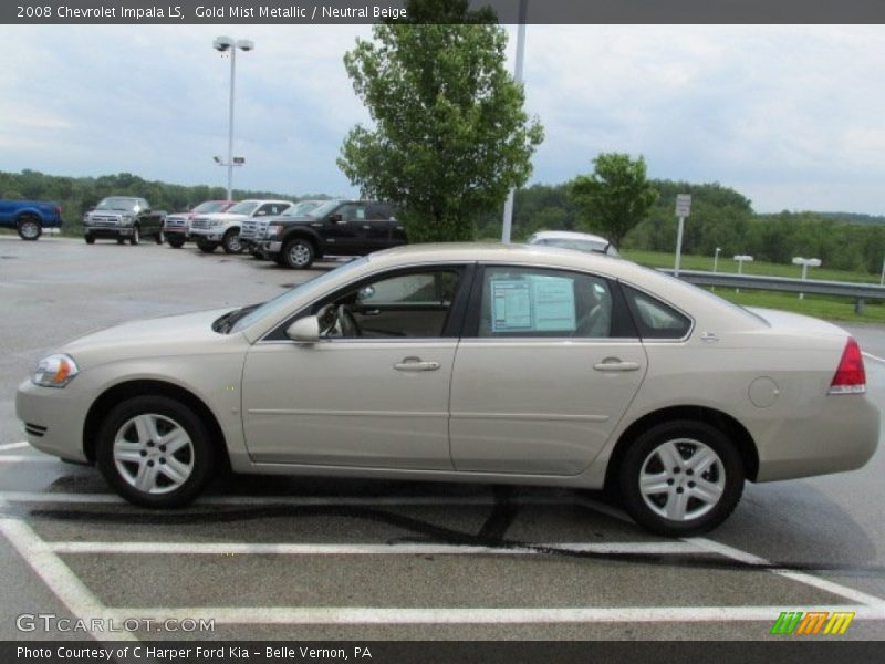 2008 Impala LS Gold Mist Metallic