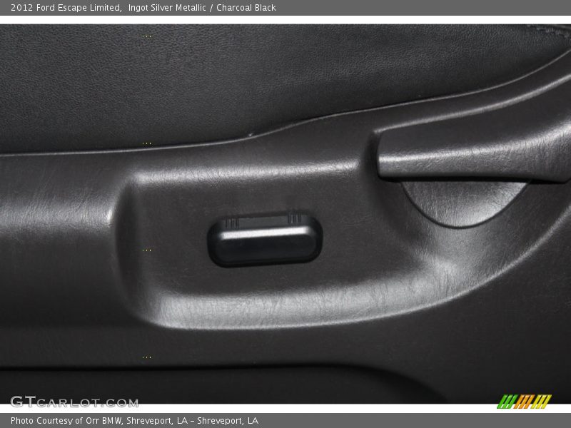 Ingot Silver Metallic / Charcoal Black 2012 Ford Escape Limited
