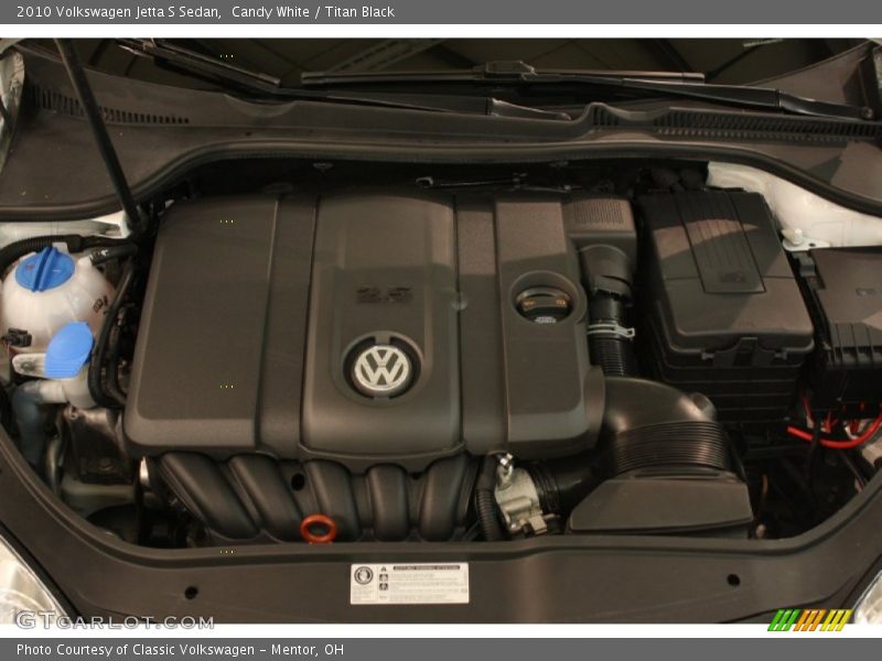 Candy White / Titan Black 2010 Volkswagen Jetta S Sedan