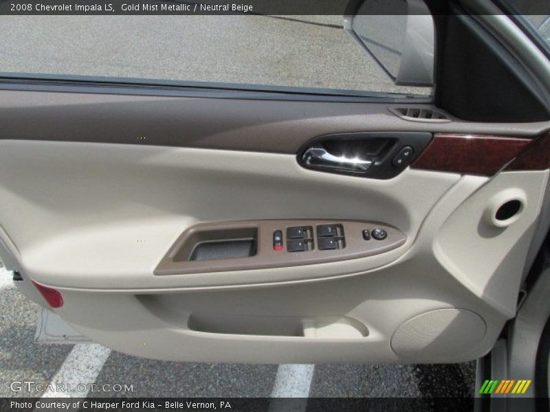 Door Panel of 2008 Impala LS
