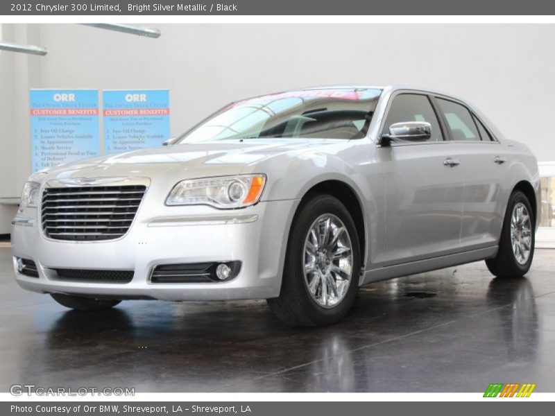 Bright Silver Metallic / Black 2012 Chrysler 300 Limited
