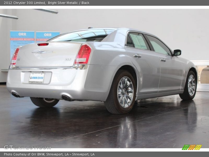 Bright Silver Metallic / Black 2012 Chrysler 300 Limited