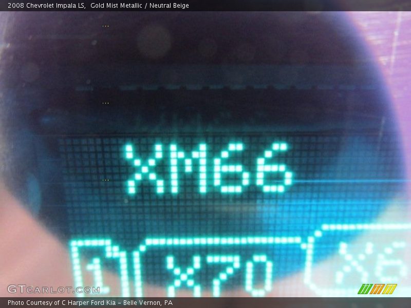 Gold Mist Metallic / Neutral Beige 2008 Chevrolet Impala LS