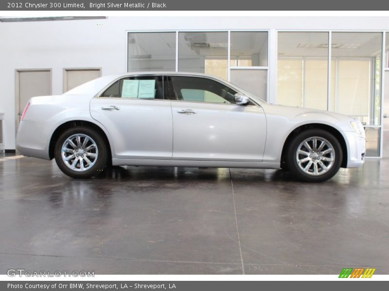 Bright Silver Metallic / Black 2012 Chrysler 300 Limited