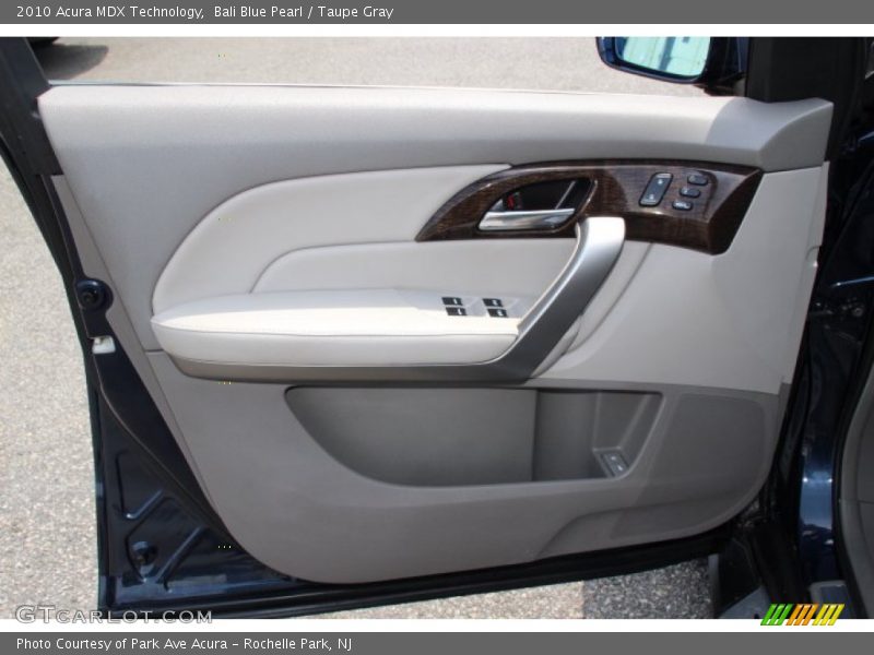 Bali Blue Pearl / Taupe Gray 2010 Acura MDX Technology