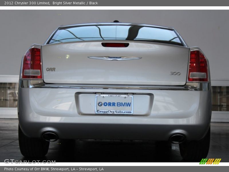 Bright Silver Metallic / Black 2012 Chrysler 300 Limited