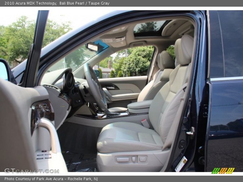Bali Blue Pearl / Taupe Gray 2010 Acura MDX Technology