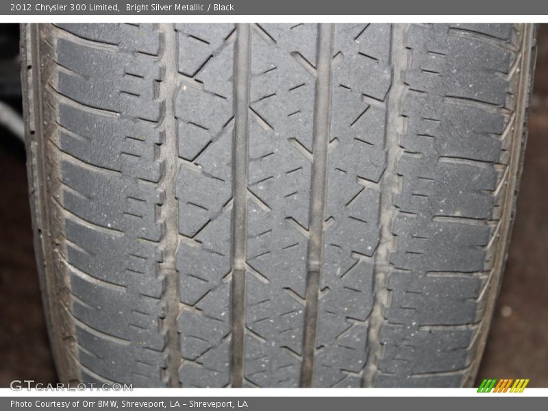 Bright Silver Metallic / Black 2012 Chrysler 300 Limited