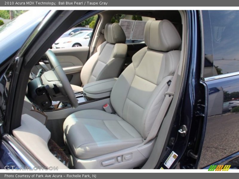 Bali Blue Pearl / Taupe Gray 2010 Acura MDX Technology