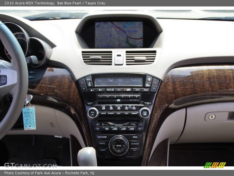 Bali Blue Pearl / Taupe Gray 2010 Acura MDX Technology