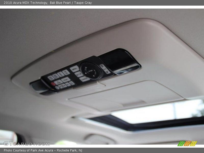 Bali Blue Pearl / Taupe Gray 2010 Acura MDX Technology