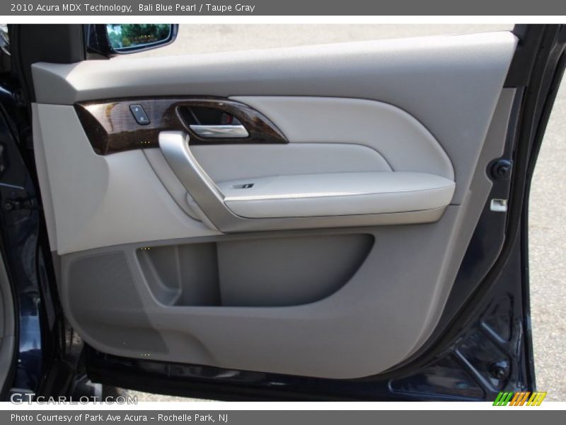 Bali Blue Pearl / Taupe Gray 2010 Acura MDX Technology