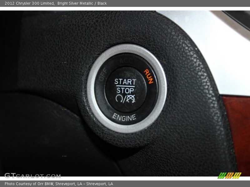Bright Silver Metallic / Black 2012 Chrysler 300 Limited