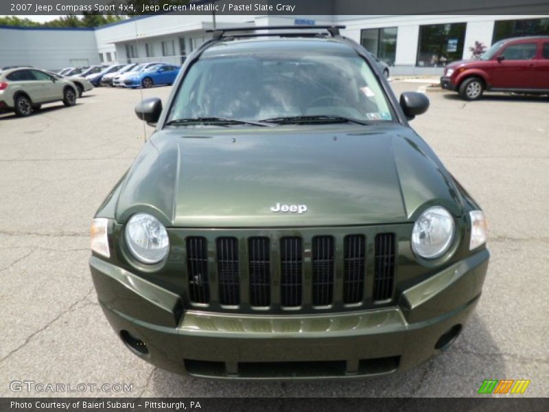 Jeep Green Metallic / Pastel Slate Gray 2007 Jeep Compass Sport 4x4