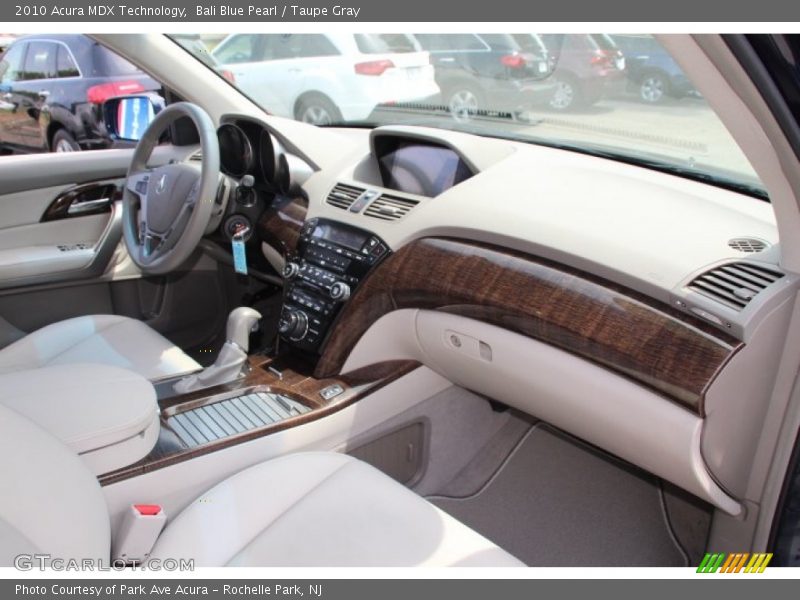 Bali Blue Pearl / Taupe Gray 2010 Acura MDX Technology