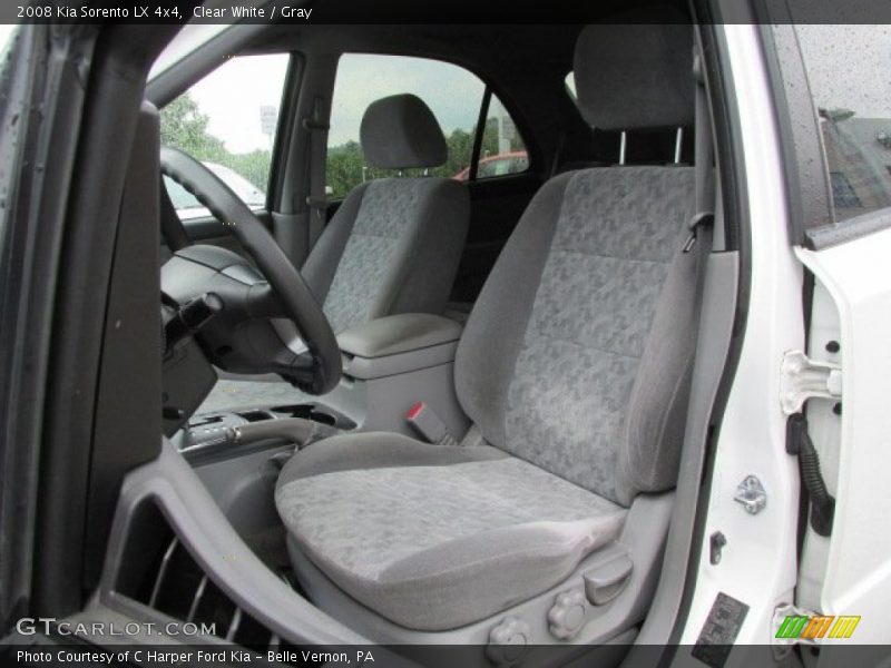 Front Seat of 2008 Sorento LX 4x4