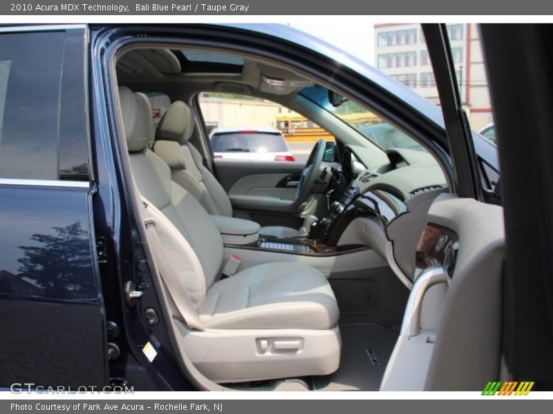 Bali Blue Pearl / Taupe Gray 2010 Acura MDX Technology