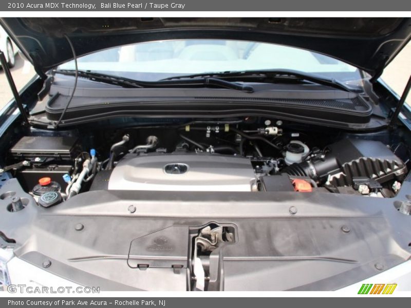 Bali Blue Pearl / Taupe Gray 2010 Acura MDX Technology