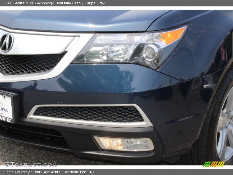 Bali Blue Pearl / Taupe Gray 2010 Acura MDX Technology
