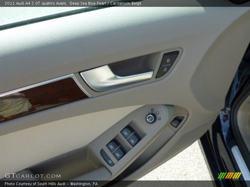 Deep Sea Blue Pearl / Cardamom Beige 2011 Audi A4 2.0T quattro Avant