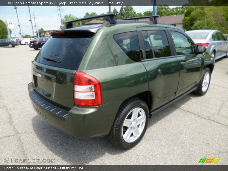 Jeep Green Metallic / Pastel Slate Gray 2007 Jeep Compass Sport 4x4