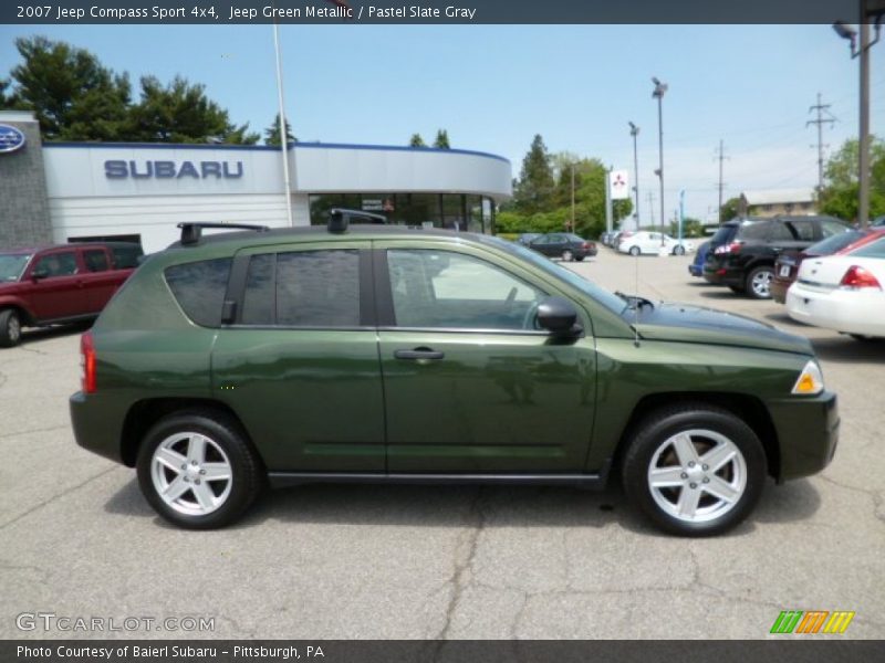 Jeep Green Metallic / Pastel Slate Gray 2007 Jeep Compass Sport 4x4