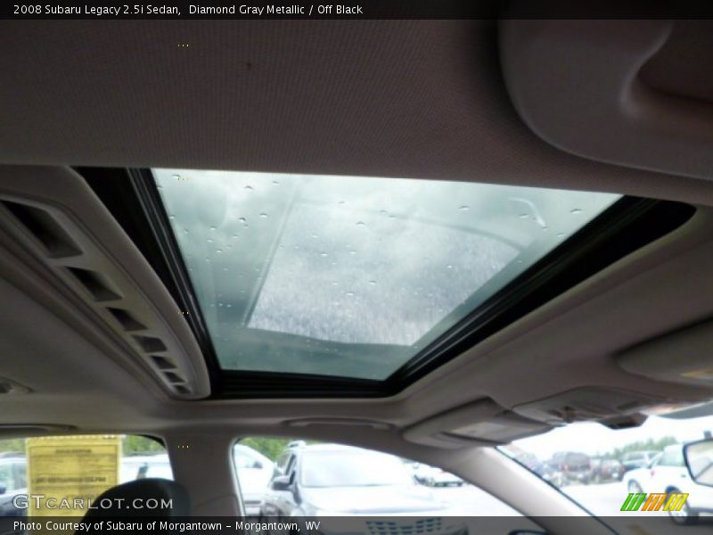 Diamond Gray Metallic / Off Black 2008 Subaru Legacy 2.5i Sedan