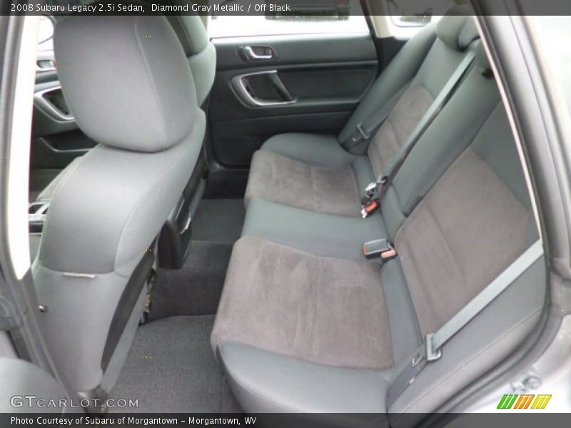 Diamond Gray Metallic / Off Black 2008 Subaru Legacy 2.5i Sedan