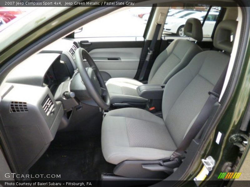 Jeep Green Metallic / Pastel Slate Gray 2007 Jeep Compass Sport 4x4
