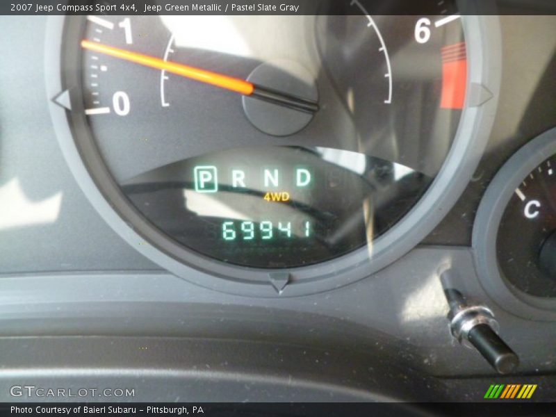 Jeep Green Metallic / Pastel Slate Gray 2007 Jeep Compass Sport 4x4