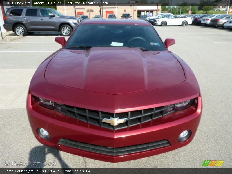 Red Jewel Metallic / Black 2011 Chevrolet Camaro LT Coupe