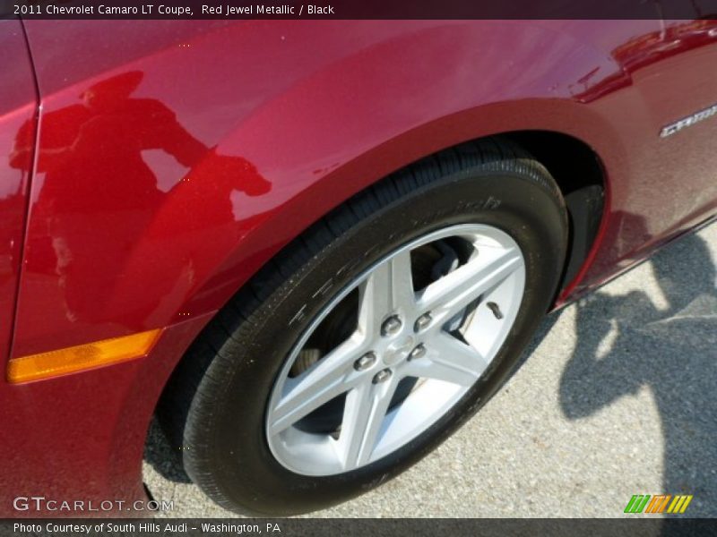 Red Jewel Metallic / Black 2011 Chevrolet Camaro LT Coupe