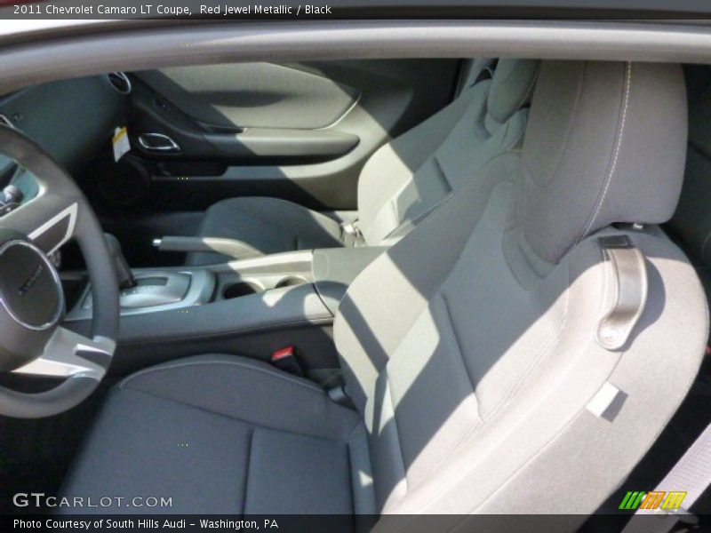Red Jewel Metallic / Black 2011 Chevrolet Camaro LT Coupe
