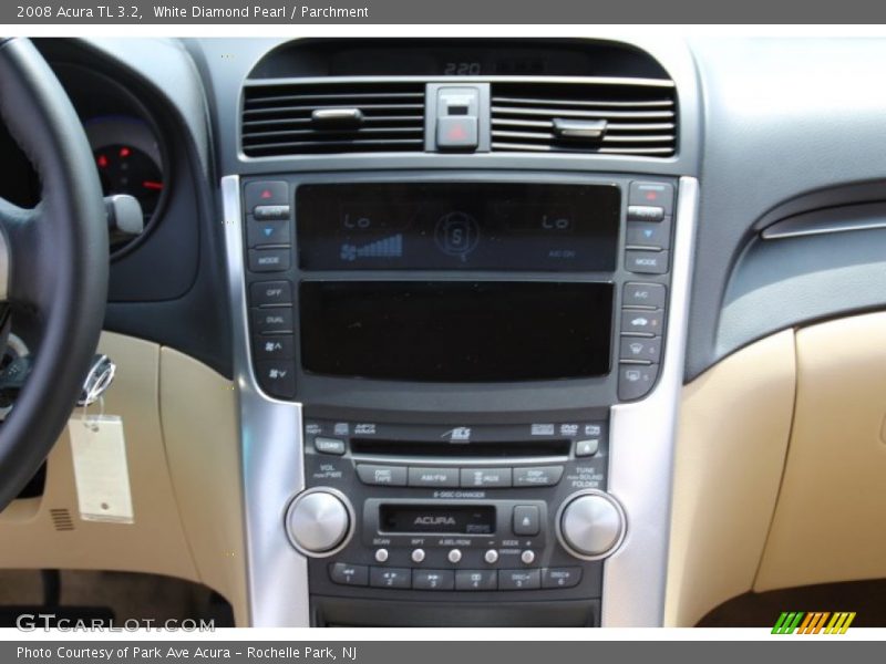 White Diamond Pearl / Parchment 2008 Acura TL 3.2