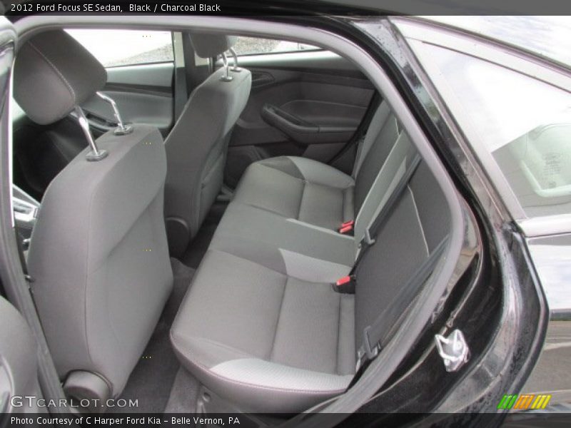 Black / Charcoal Black 2012 Ford Focus SE Sedan