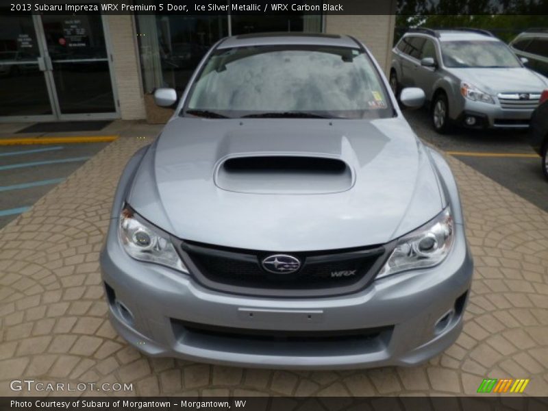 Ice Silver Metallic / WRX Carbon Black 2013 Subaru Impreza WRX Premium 5 Door