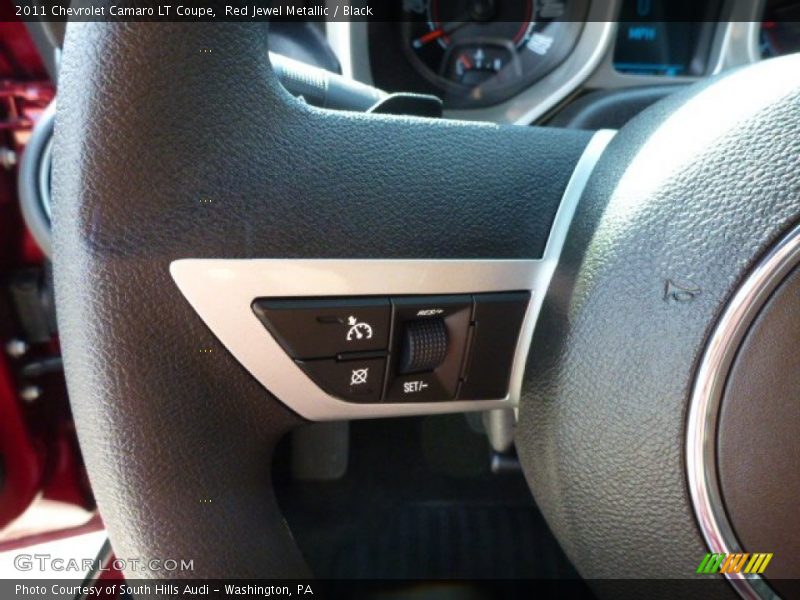 Red Jewel Metallic / Black 2011 Chevrolet Camaro LT Coupe
