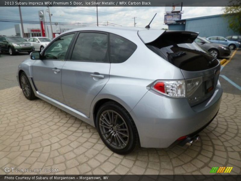 Ice Silver Metallic / WRX Carbon Black 2013 Subaru Impreza WRX Premium 5 Door