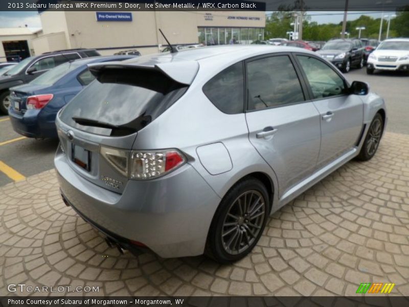 Ice Silver Metallic / WRX Carbon Black 2013 Subaru Impreza WRX Premium 5 Door