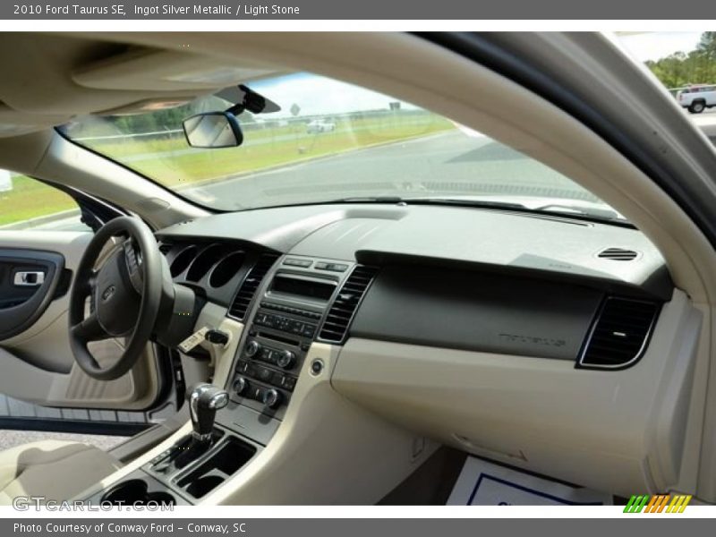 Ingot Silver Metallic / Light Stone 2010 Ford Taurus SE