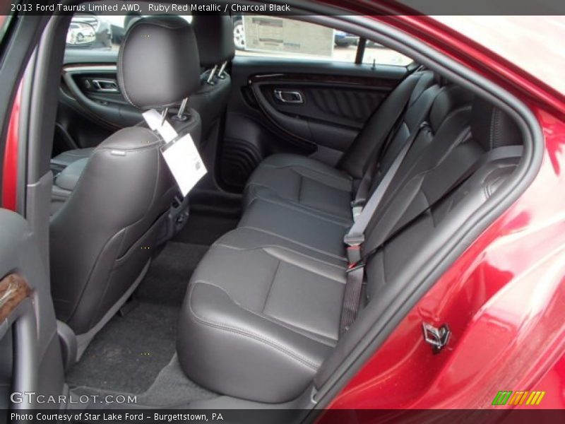 Rear Seat of 2013 Taurus Limited AWD