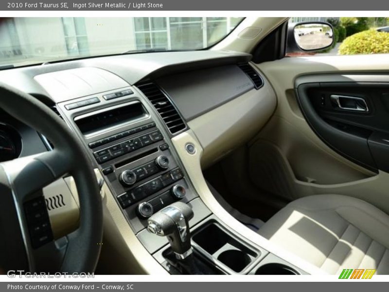 Ingot Silver Metallic / Light Stone 2010 Ford Taurus SE