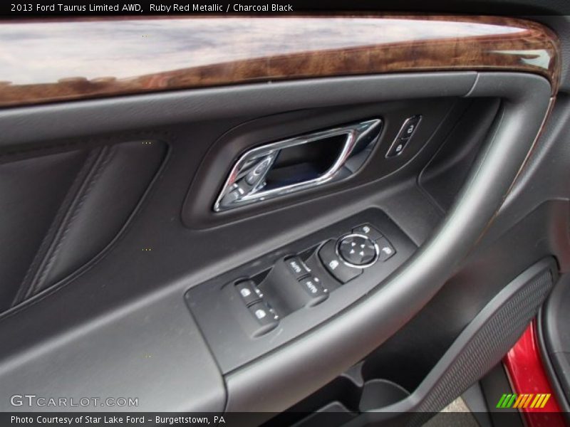Controls of 2013 Taurus Limited AWD