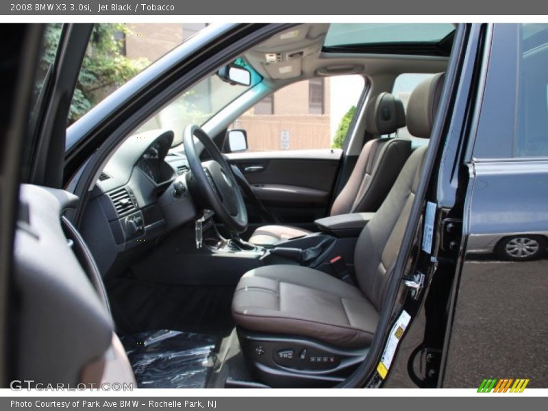  2008 X3 3.0si Tobacco Interior