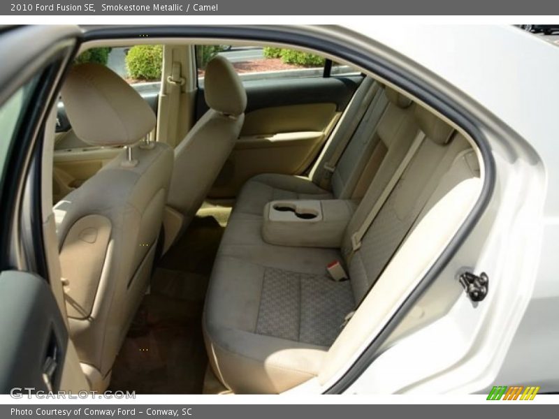 Smokestone Metallic / Camel 2010 Ford Fusion SE