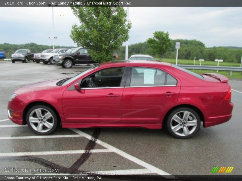  2010 Fusion Sport Red Candy Metallic