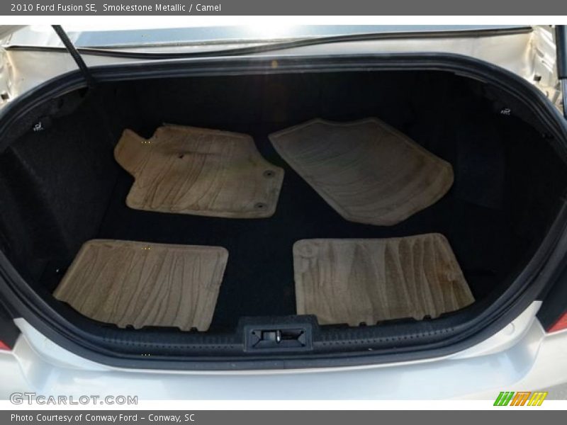 Smokestone Metallic / Camel 2010 Ford Fusion SE